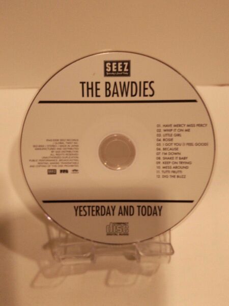 【盤のみ】THE BAWDIES『YESTERDAY AND TODAY』