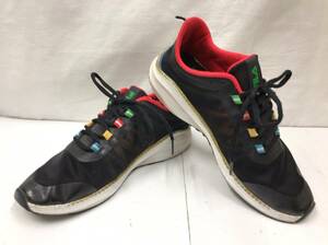 FILA フィラ ローカットスニーカー FC-2211 ブラック マルチカラー 27.5cm 23030201