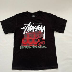 STUSSY 新潟限定 ダンスホール日本海 Tシャツ ( ステューシー レア old チャプト 周年 記念 限定 総柄 フォト レア Tee oldstussy )