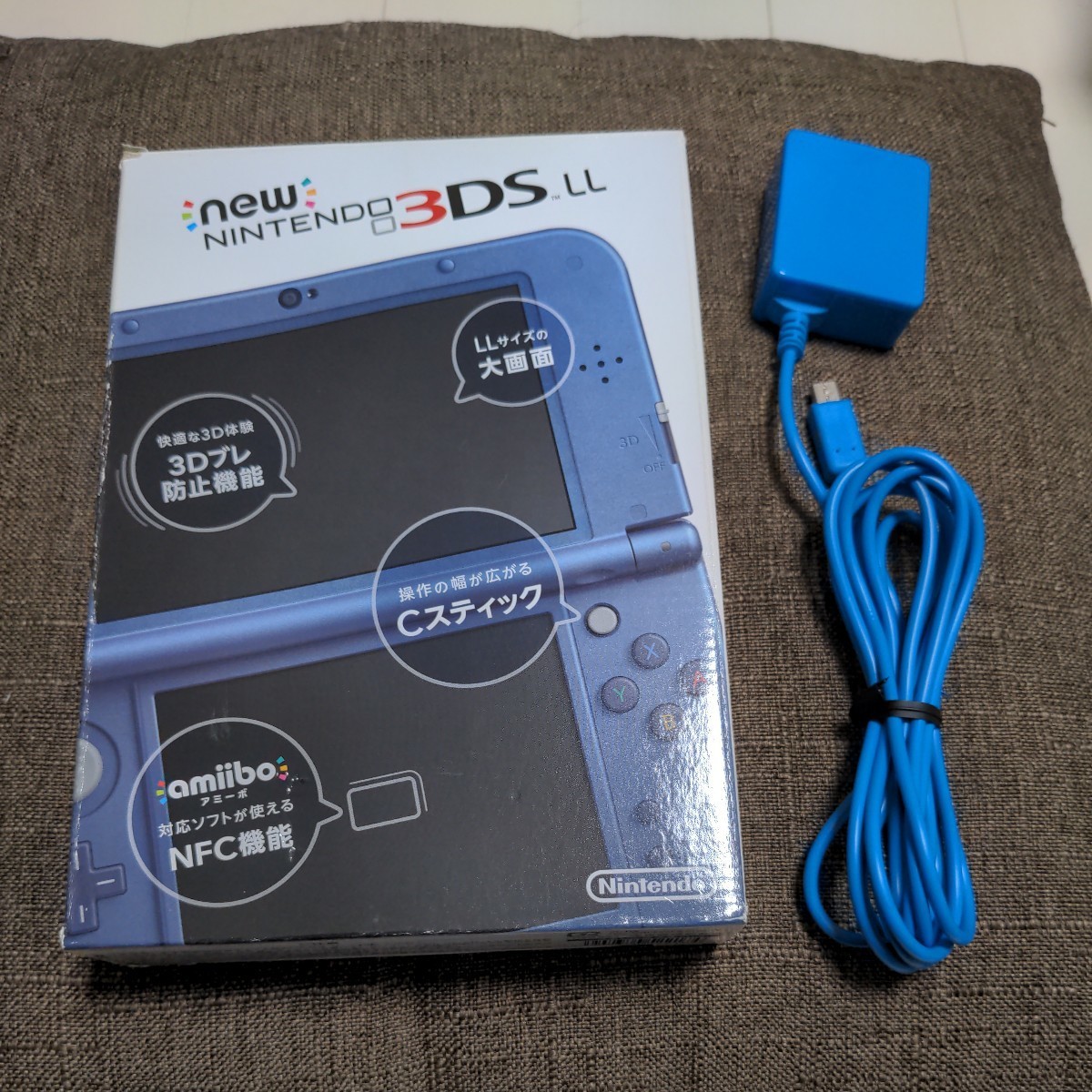 任天堂 Newニンテンドー3DS LL メタリックブルー オークション比較
