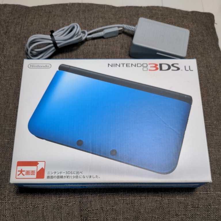 任天堂 ニンテンドー3DS LL ブルー×ブラック オークション比較 - 価格.com
