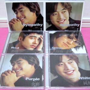 K-POP♪ 韓国コンピレーション「Sympathy 同感Ⅱ」Vol.1 / Vol.2 韓国盤 4CD 廃盤!ディスク良好!キム・ボムス、チャン・ナラ、イ・スヨン