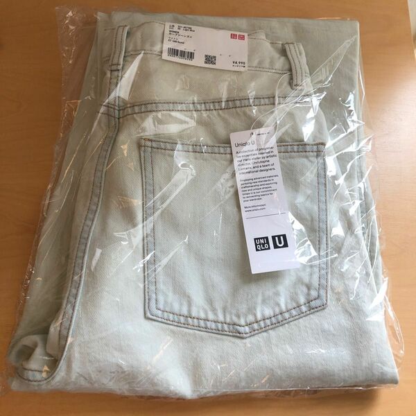 ユニクロU カーブジーンズ　ライトブルー　27インチ　68.5cm light blue UNIQLOu タグ付き