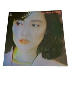 送料込み 【ライナー】LP 阿川泰子 ALL RIGHT WITH ME