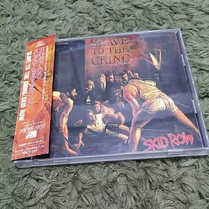 【帯つき】CD スキッド・ロウ　スレイヴ・トゥ・ザ・グラインド　SKID ROW SLAVE TO THE GRIND