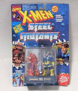 X-MEN　スチールコレクション 2　ジャガーノートVSサイクロップス