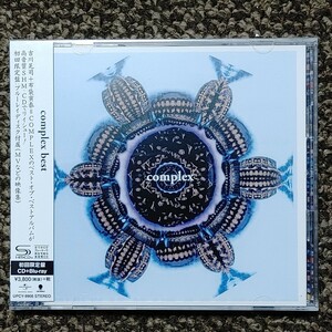COMPLEX BEST (SHM-CD+Blu-ray) (限定盤)　吉川晃司　布袋寅泰　新品未開封