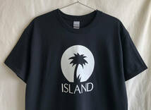 即決【海外買付/新品】island Records レーベルロゴ Tシャツ/XLサイズ/ブラック/Bob Marley/レゲエ/DUB/レア/GILDAN/激レア (luz.is.t.b)_画像6