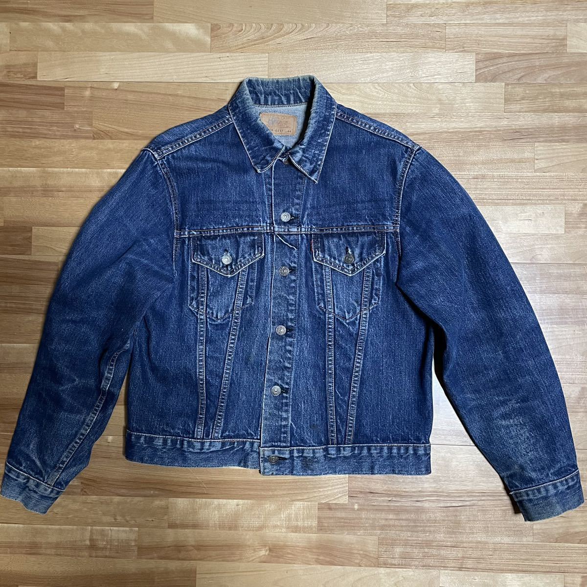 福岡空港免税店 Levi's 70505 bigE ビンテージ 38-40 Gジャン/デニム