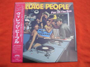 LP・帯◇VILLAGE PEOPLE / FOX ON THE BOX / ヴィレッジ・ピープル 