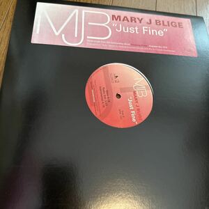 mary j blige　Just Fine　レコード　R&B