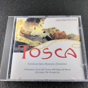 43-19【輸入】Giacomo Puccini : Tosca Oliviero De Fabritiis 