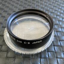 【送料無料】キヤノン Canon 58mm CLOSE-UP LENS 240 C-8　クローズアップ レンズ_画像3