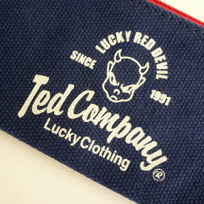 Ted Company テッドカンパニー ペンケース〈 希少品・レア 〉ネイビー 新品・自宅保管品の画像3