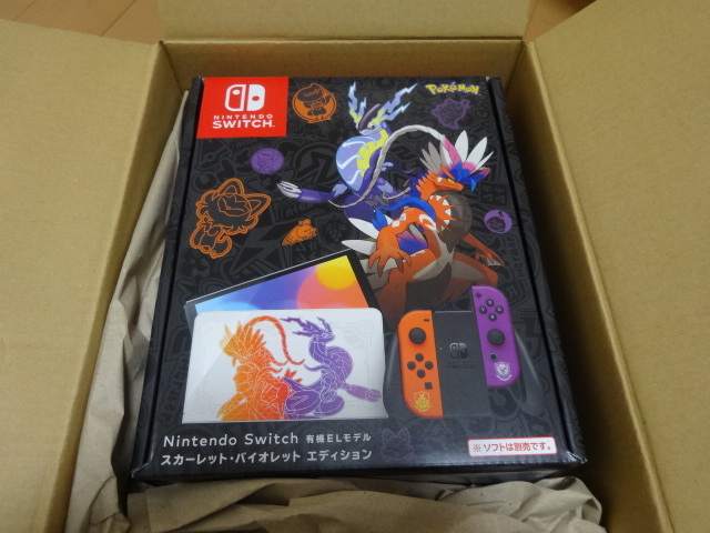 任天堂 Nintendo Switch(有機ELモデル) スカーレット・バイオレット