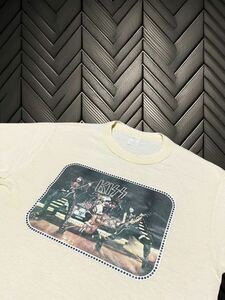 70's USAビンテージD.G. SPORTSWEAR T-SHIRTS 1978 Aucoin Management Kiss ツアー　フォト　Tシャツ★Mサイズ★