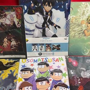 アニメ　漫画　グッズ　まとめ　ソードアート・オンライン　おそ松さん　地縛少年花子くん　パンドラハーツ クリアファイル A-68