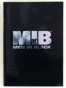 ◆パンフレット 映画「メン・イン・ブラック (MIB)」 1997年 出演：トミー・リー・ジョーンズ、ウィル・スミス、ヴィンセント・ドノフリオ