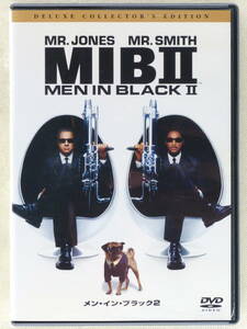 #DVD movie [ men * in * black 2(MIB II)]2002 year 2 sheets set made total finger .:S* spill bar g performance : Tommy * Lee * Jones, Will * Smith 