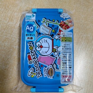 Im ドラえもん ステッカー 抗菌 ふわっと盛付弁当箱 藤子プロ DORAEMON ランチボックス 銀イオンで抗菌 新品・未開封・即決の画像1