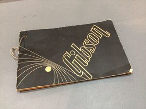 Gibson Gibson Guarge Card 1970 -х годов Vintage Great