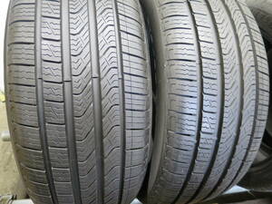 22年製バリ山 215/55R17 94V ◆ピレリ P8◆ 2本 J171 夏タイヤ