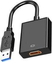 hdmi 変換 USB 3.0 HDMI 変換 ケーブル 5Gbps高速伝送 1080P対応 音声出力 ディスプレイアダプタ 使用簡単 MAC/Windows XP/7/8/10 対応_画像1