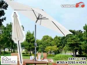  higashi . parasol natural W265×D265×H245 RKC-527NA garden parasol terrace umbrella Manufacturers direct delivery free shipping 