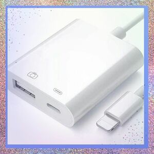 Phone USBカメラアダプタ 2in1 USB変換アダプタ