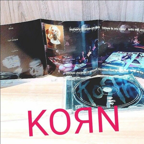 【KOＲN】デビューアルバム ★1994年当時のお品 ◆ニューメタルの雄=KOЯN