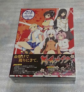 Blu-ray 閃乱カグラ 第壱巻 せんらんかぐら ブルーレイ 初回限定生産 初回生産特典・毎回特典同梱 新品 未使用 未開封 送料無料