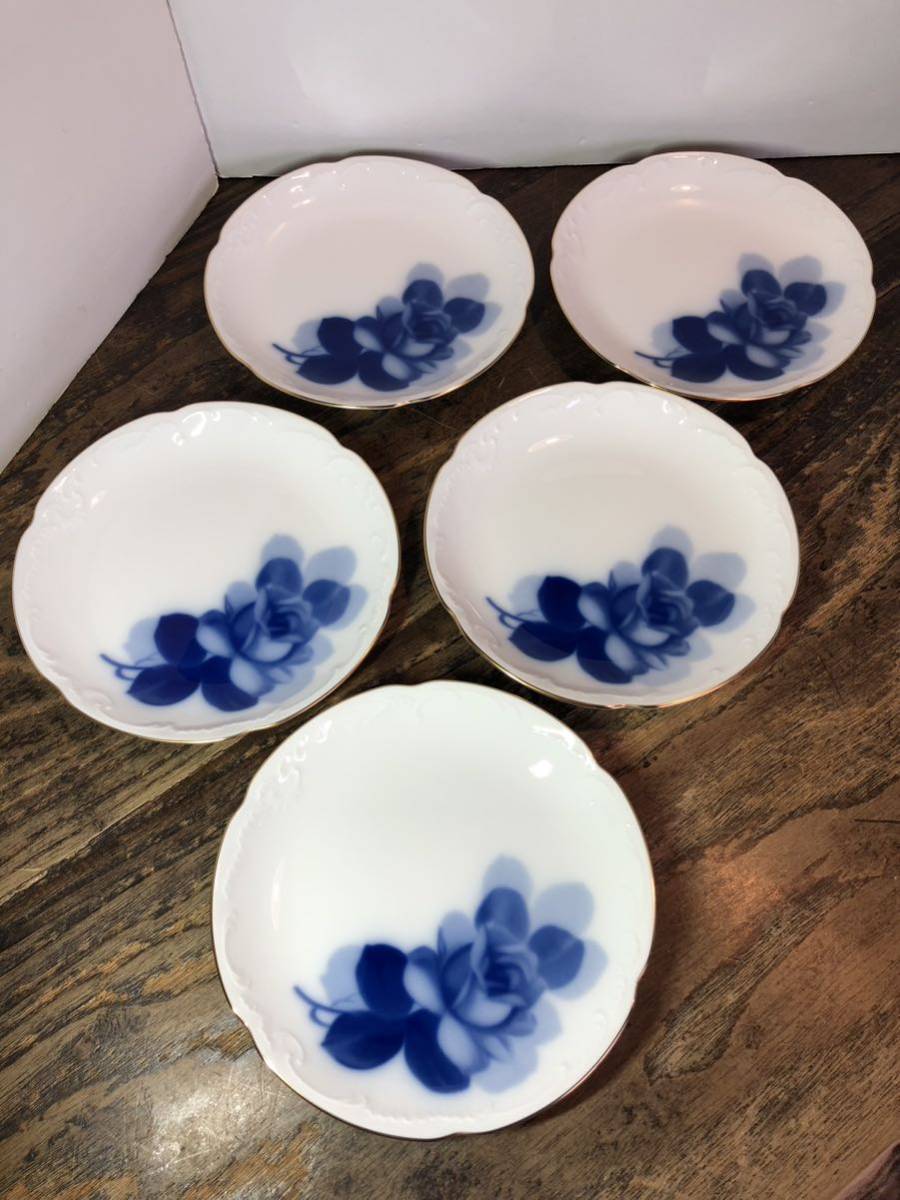 ヤフオク! -大倉陶園ブルーローズの中古品・新品・未使用品一覧