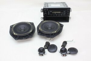 HM2 バモス L 前期 H14年式 E07Z NA 5MT 2WD 純正オーディオ 39100-S8R-J010-M1 CD フロントスピーカー ツイーター セット