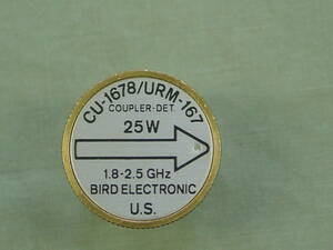  bird (BIRD)43 for Element 25W 1.8-2.5GHz (25M. MIL specification )(URM-167 for )..