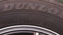 あ//A5062 SPORT ABELIA 14インチ　ホイール　DUNLOP スタッドレスタイヤ　WINTER MAXX 175/70R14 4本セット　ナット付き_画像5