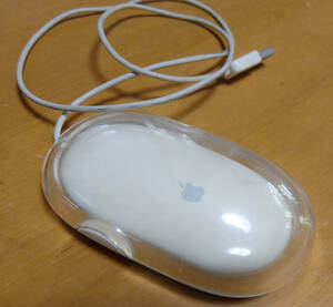  Apple Mac Pro アップル マックプロ 純正 スケルトンマウス №M5769 黄ばみあり