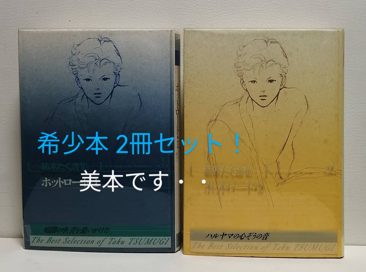 2枚で送料無料 紡木たく選集 ホットロード 1・2 愛蔵版2冊セット