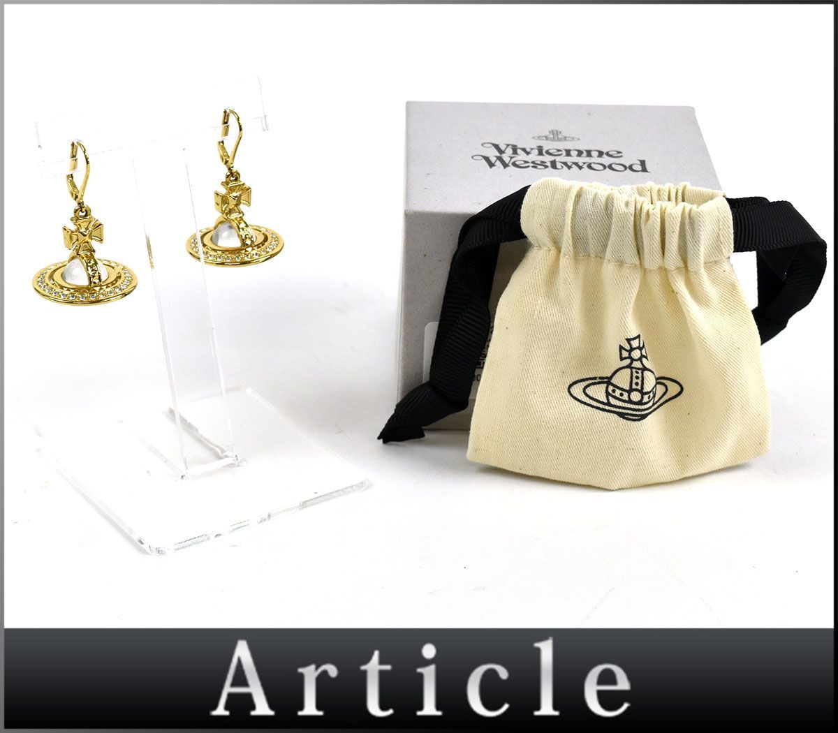 激レア ヴィヴィアンウエストウッド カタツムリ ピアス 美品-
