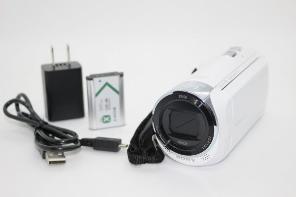 カメラ ビデオカメラ SONY HDR-CX470 (W) [ホワイト] オークション比較 - 価格.com