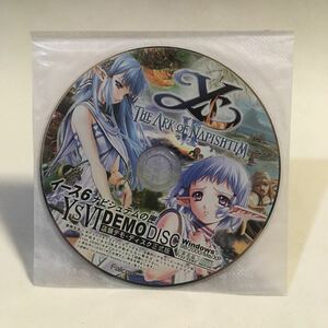  e-s Ⅵnapishutem. . shop front demo * disk formal version not for sale Win98~XP unopened e-s 6 YsⅥ The Ark of Napishtim Japan Falco m