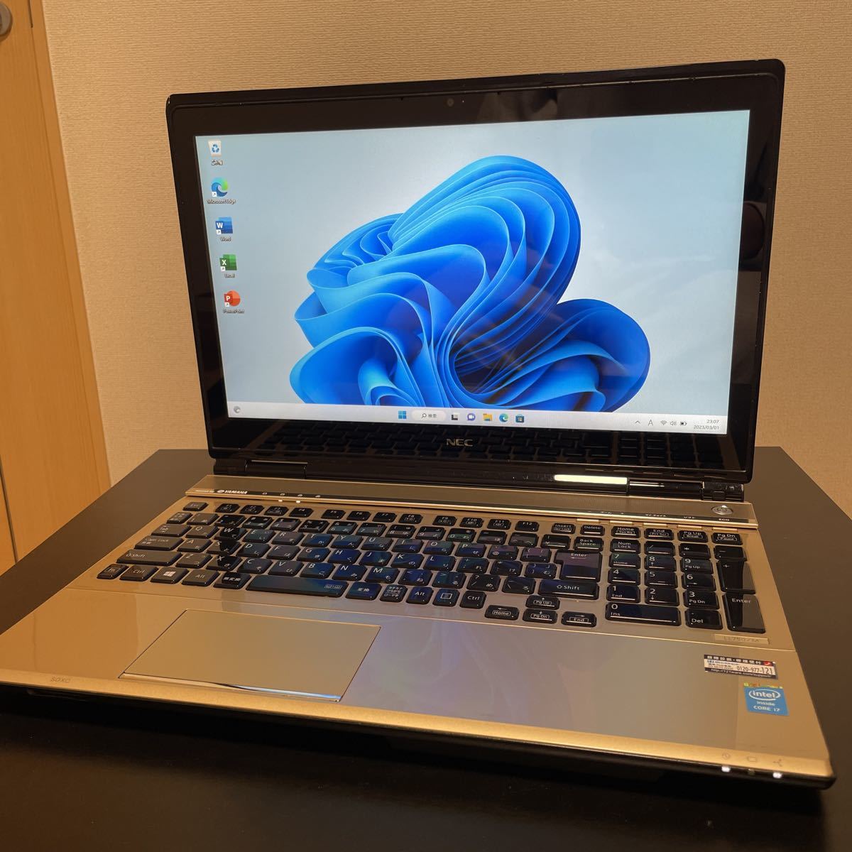 ヤフオク! -ノートパソコン i7 ssd necの中古品・新品・未使用品一覧