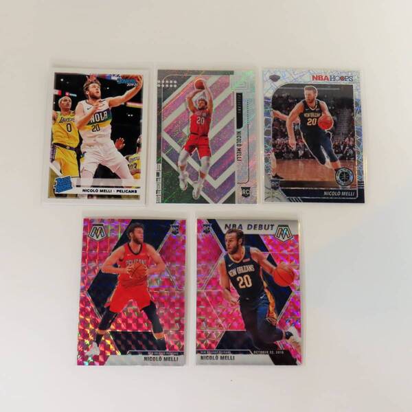 NICOLO MALLI ニコロ メリ PANINI パニーニ 2019-2020 ルーキーカード トレーディングカード 5枚セット