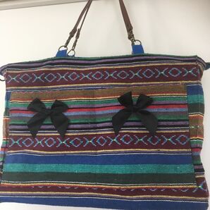 ファブリックトートバッグ