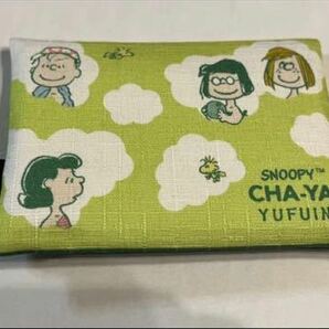 湯布院限定 由布院限定 スヌーピー茶屋 SNOOPY茶屋 ポケットティッシュケース PEANUTの画像2