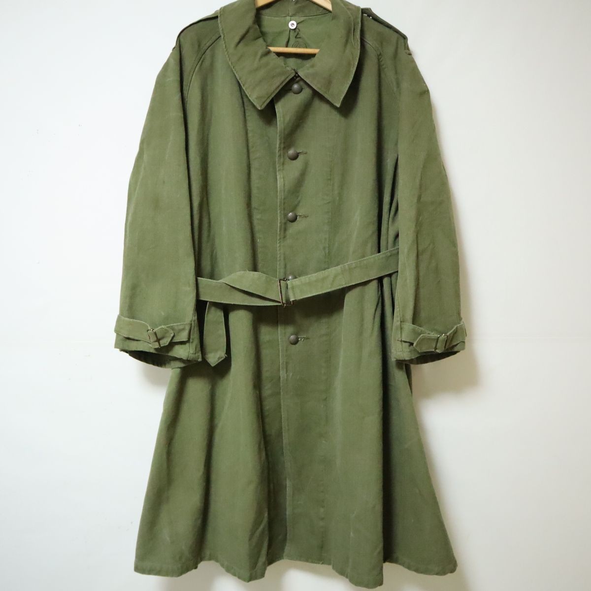 美しい商品価格 1950´s ベルギー軍 モーターサイクルコート イギリス軍