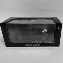 希少!1/43・マセラティ・グラントゥーリズモ・MC GT4 TEST CAR ・ミニチャンプス製・ブラック・絶版品・Maserati Gan Turismo 名車_画像9