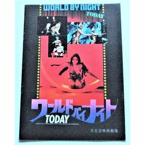  record movie pamphlet * new goods * world *bai* Night TODAY