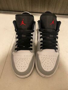 AIR JORDAN エアジョーダン1 light smoke grey