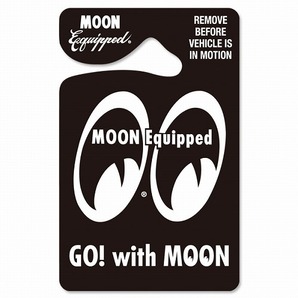 MOON Equipped Eyeshape パーキング パーミット ブラック 検索用→ムーンアイズ MOONEYES アメリカン雑貨 ユノカル７６の画像2