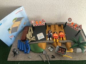  Play Mobil 3126 piping construction work construction site 